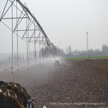 Equipo de riego de pivote central agrícola de tierras de cultivo